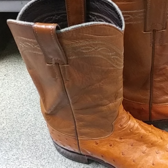 Ostrich Ropers by Justin - Picture 5 of 6